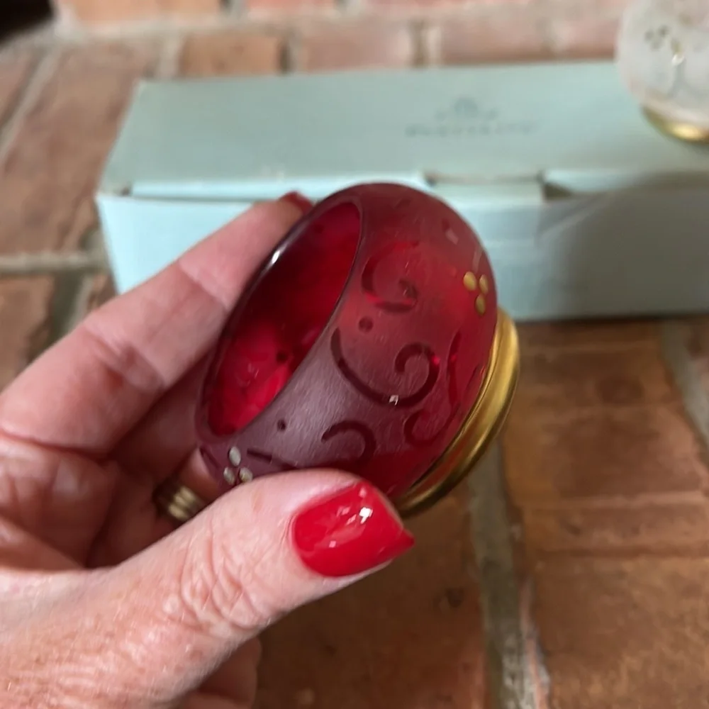 NIB PartyLite Festive Flair Tealight Trio
